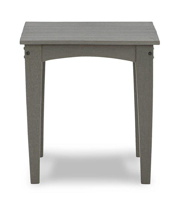Visola Outdoor Adirondack Chair Set with End Table - Vida Furniture (Laredo,TX)