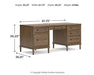 Roanhowe Home Office Set - Vida Furniture (Laredo,TX)