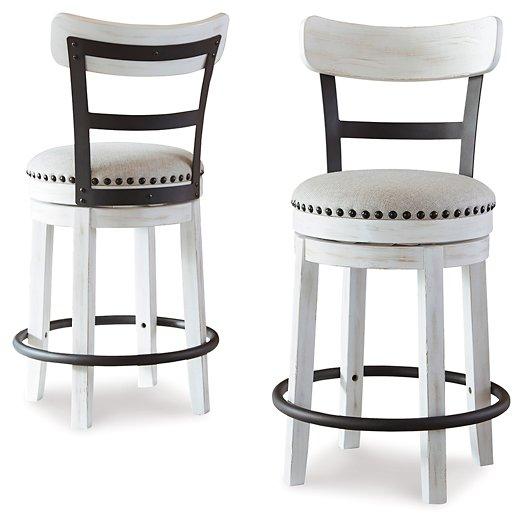 Valebeck Counter Height Bar Stool - Vida Furniture (Laredo,TX)