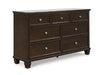 Danabrin Dresser and Mirror - Vida Furniture (Laredo,TX)