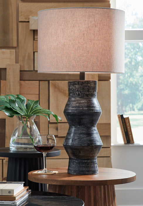 Kerbert Table Lamp - Vida Furniture (Laredo,TX)