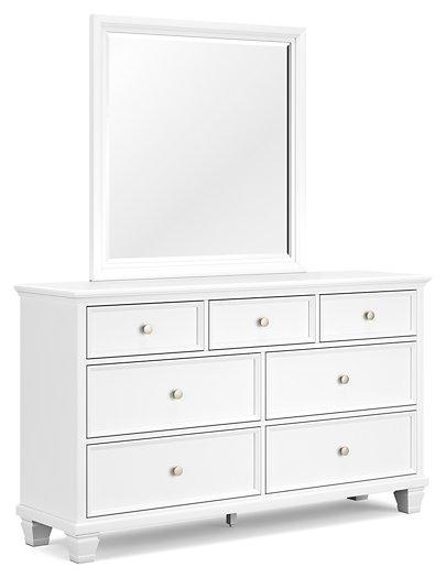 Fortman Dresser and Mirror - Vida Furniture (Laredo,TX)