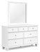 Fortman Dresser and Mirror - Vida Furniture (Laredo,TX)