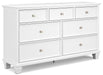 Fortman Dresser and Mirror - Vida Furniture (Laredo,TX)