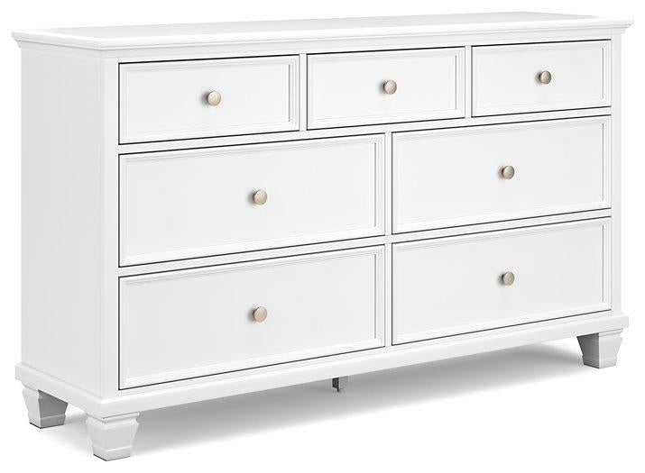 Fortman Dresser and Mirror - Vida Furniture (Laredo,TX)