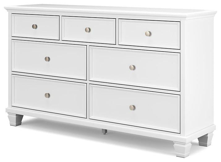Fortman Dresser and Mirror - Vida Furniture (Laredo,TX)
