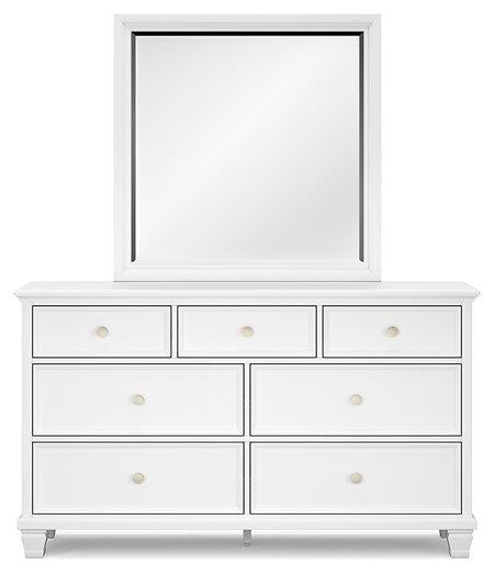 Fortman Dresser and Mirror - Vida Furniture (Laredo,TX)
