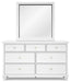Fortman Dresser and Mirror - Vida Furniture (Laredo,TX)