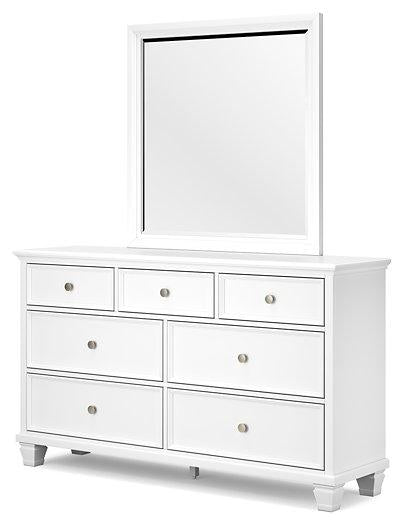 Fortman Dresser and Mirror - Vida Furniture (Laredo,TX)