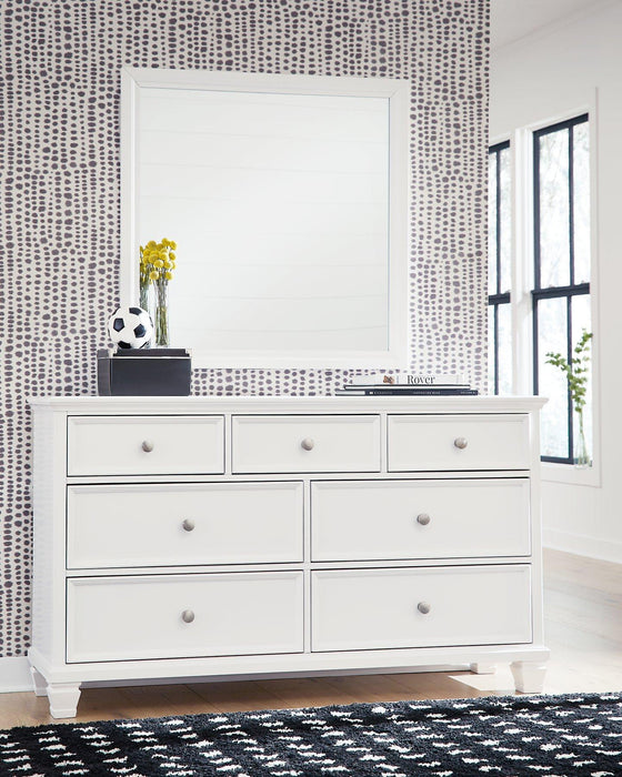 Fortman Dresser and Mirror - Vida Furniture (Laredo,TX)