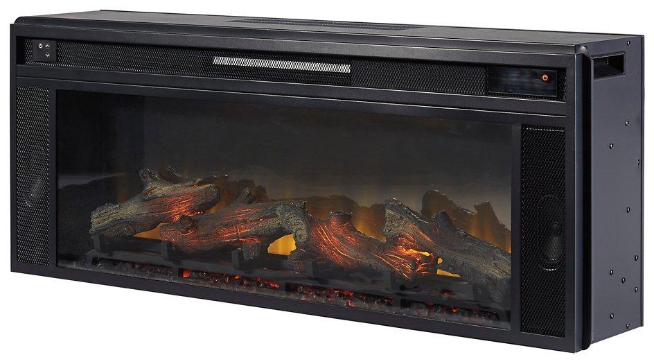 Kallari 84" TV Stand with Electric Fireplace - Vida Furniture (Laredo,TX)