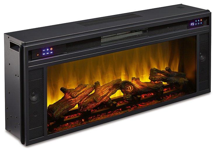 Kallari 84" TV Stand with Electric Fireplace - Vida Furniture (Laredo,TX)