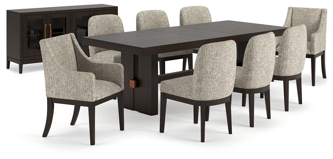 Burkhaus Dining Room Set - Vida Furniture (Laredo,TX)