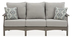 Visola Outdoor Sofa and Loveseat Set - Vida Furniture (Laredo,TX)