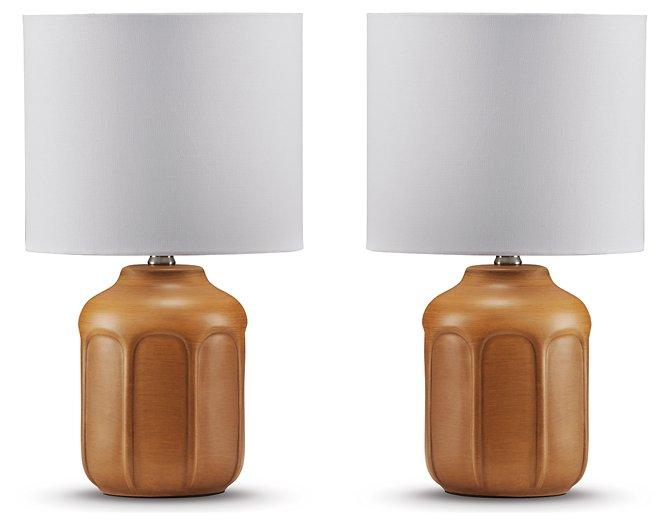 Gierburg Lamp Set - Vida Furniture (Laredo,TX)