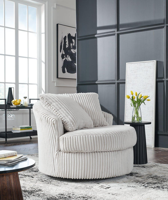 Gramwell Swivel Accent Chair - Vida Furniture (Laredo,TX)