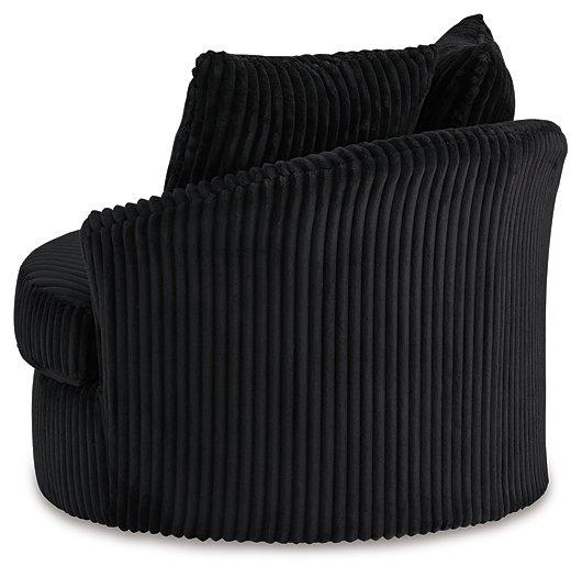 Gramwell Swivel Accent Chair - Vida Furniture (Laredo,TX)