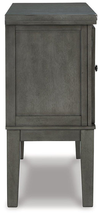 Hallanden Counter Height Dining Room Set - Vida Furniture (Laredo,TX)