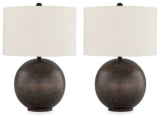 Hambell Lamp Set - Vida Furniture (Laredo,TX)