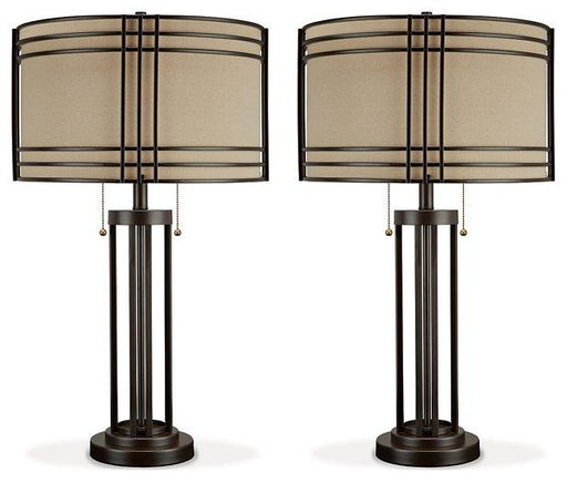 Hanswell Lamp Set - Vida Furniture (Laredo,TX)