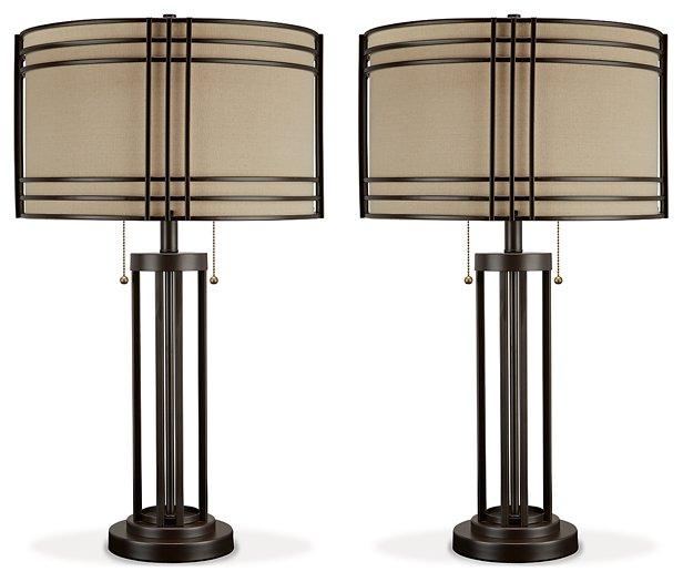 Hanswell Lamp Set - Vida Furniture (Laredo,TX)