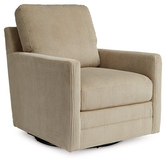 Icaman Swivel Accent Chair - Vida Furniture (Laredo,TX)