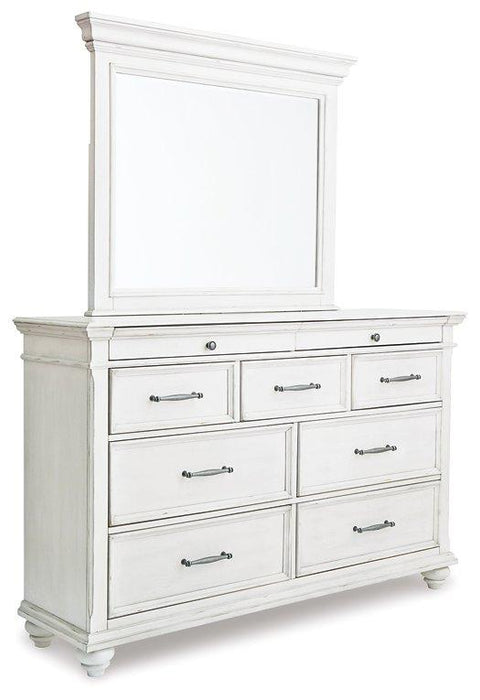 Kanwyn Dresser and Mirror - Vida Furniture (Laredo,TX)