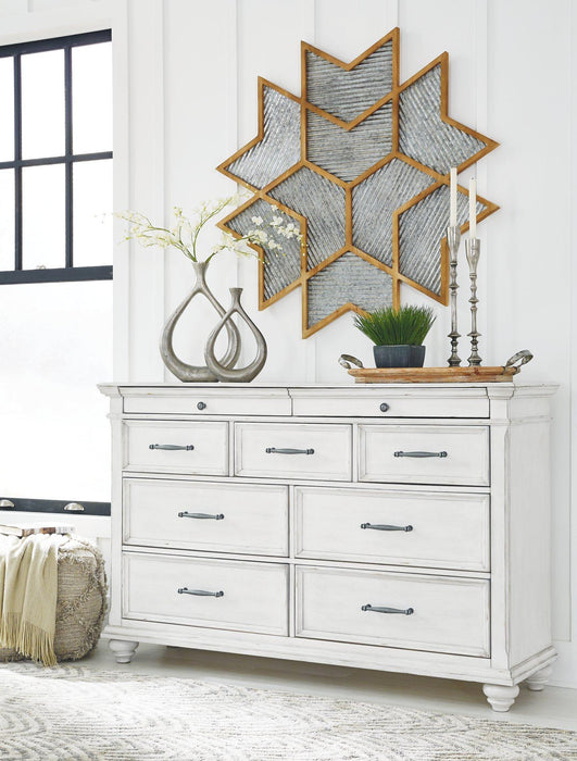 Kanwyn Dresser and Mirror - Vida Furniture (Laredo,TX)