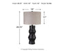 Kerbert Lamp Set - Vida Furniture (Laredo,TX)
