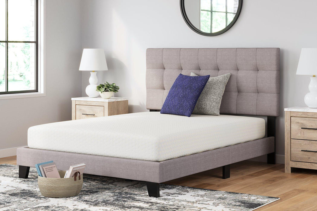 Chime 8 Inch Memory Foam Mattress in a Box - Vida Furniture (Laredo,TX)