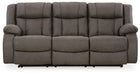 First Base Reclining Sofa - Vida Furniture (Laredo,TX)