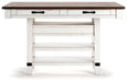 Valebeck Counter Height Dining Table - Vida Furniture (Laredo,TX)