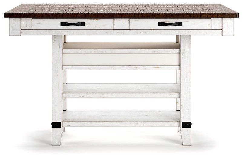 Valebeck Counter Height Dining Table - Vida Furniture (Laredo,TX)