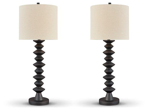 Luanndon Lamp Set - Vida Furniture (Laredo,TX)