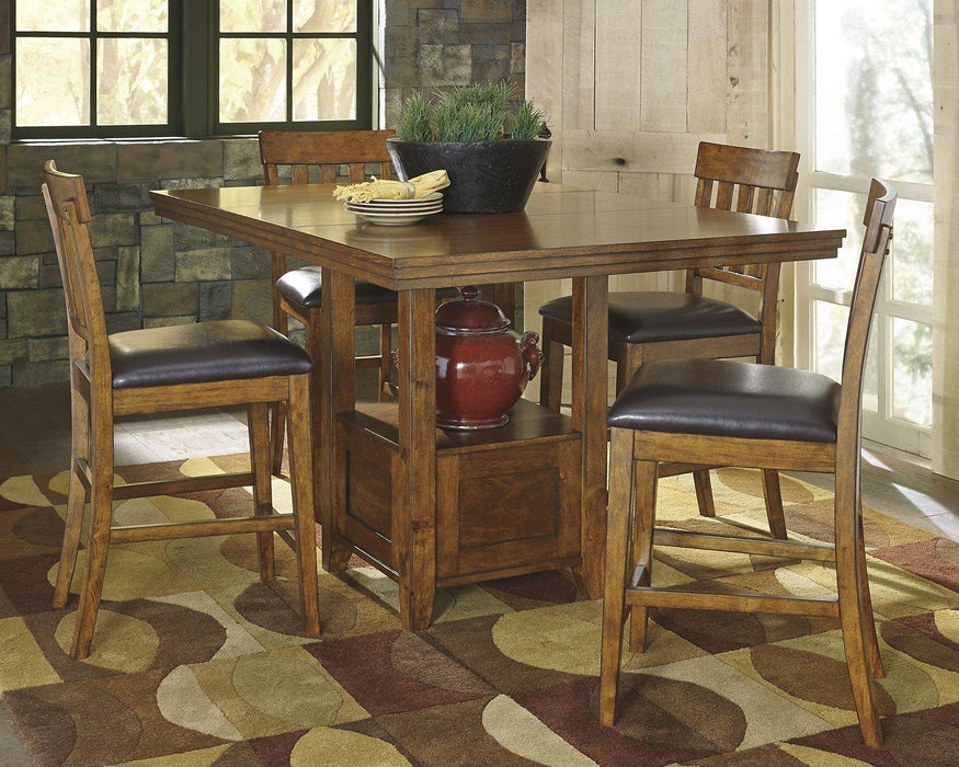 Ralene Counter Height Dining Set - Vida Furniture (Laredo,TX)