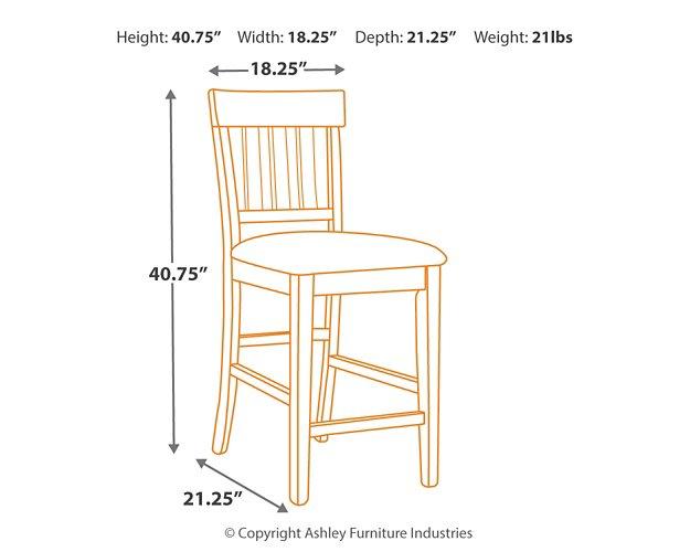 Ralene Counter Height Dining Set - Vida Furniture (Laredo,TX)