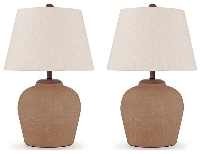 Scantor Lamp Set - Vida Furniture (Laredo,TX)