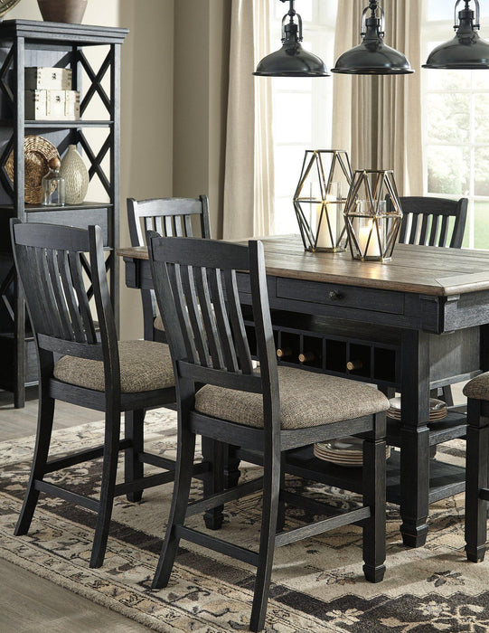 Tyler Creek Counter Height Dining Set - Vida Furniture (Laredo,TX)