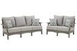 Visola Outdoor Seating Set - Vida Furniture (Laredo,TX)