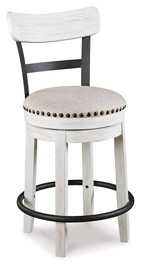 Valebeck Counter Height Bar Stool - Vida Furniture (Laredo,TX)