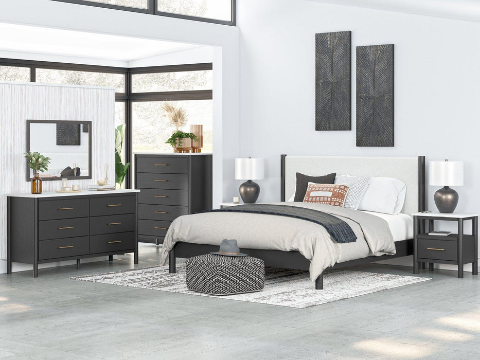Cadmori Upholstered Bed - Vida Furniture (Laredo,TX)