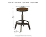 Torjin Counter Height Dining Set - Vida Furniture (Laredo,TX)