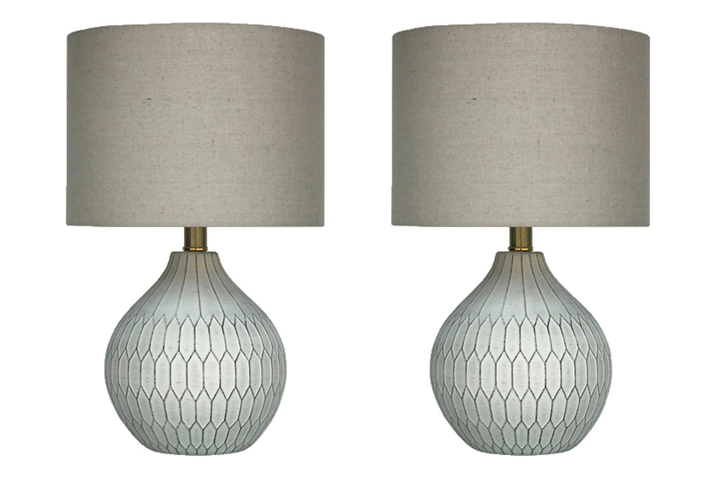 Wardmont Lamp Set - Vida Furniture (Laredo,TX)