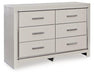 Zyniden Dresser - Vida Furniture (Laredo,TX)