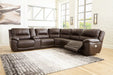 Dunleith Power Reclining Sectional - Vida Furniture (Laredo,TX)