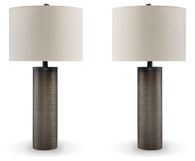 Dingerly Lamp Set - Vida Furniture (Laredo,TX)