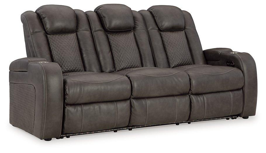 Fyne-Dyme Power Reclining Sofa - Vida Furniture (Laredo,TX)