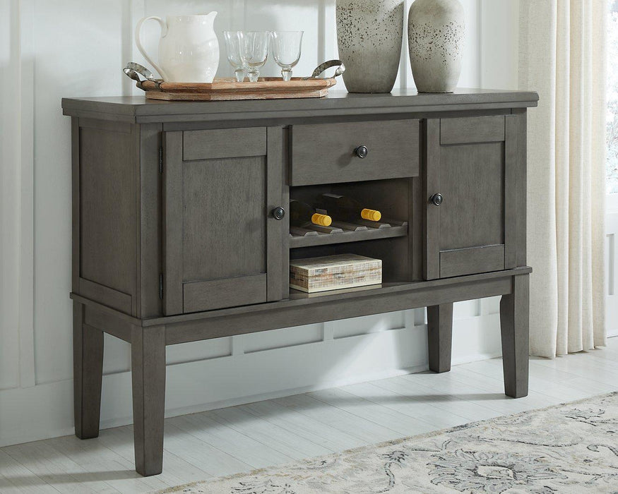 Hallanden Dining Room Set - Vida Furniture (Laredo,TX)