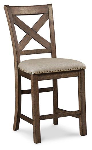 Moriville Counter Height Dining Set - Vida Furniture (Laredo,TX)