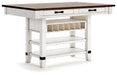 Valebeck Counter Height Dining Table - Vida Furniture (Laredo,TX)